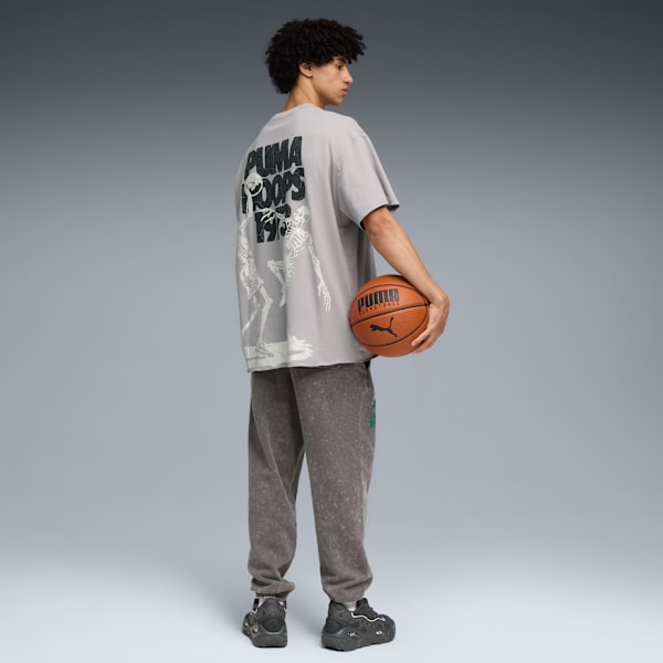 Hoopocalypse Basketball Tee II Unisex, Gray Echo, extralarge