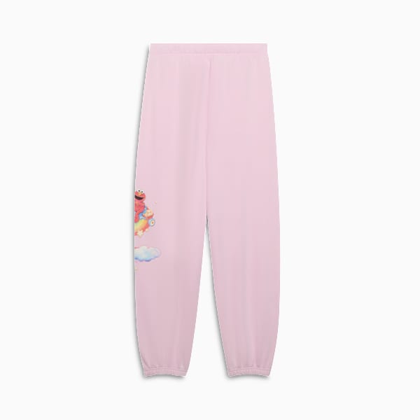 PUMA x CARE BEARS x SESAME STREET Women's Relaxed Fleece Pants, Pearl Pink, extralarge