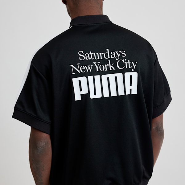 PUMA公式】メンズ PUMA x Saturdays NYC ニット 半袖 ポロシャツ