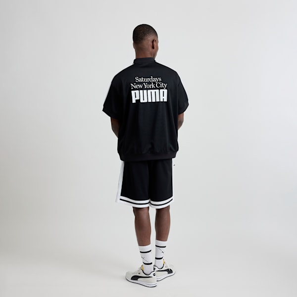 海外から輸入 PUMA公式】メンズ ポロシャツ 半袖 ニット NYC Saturdays x PUMA メンズウェア