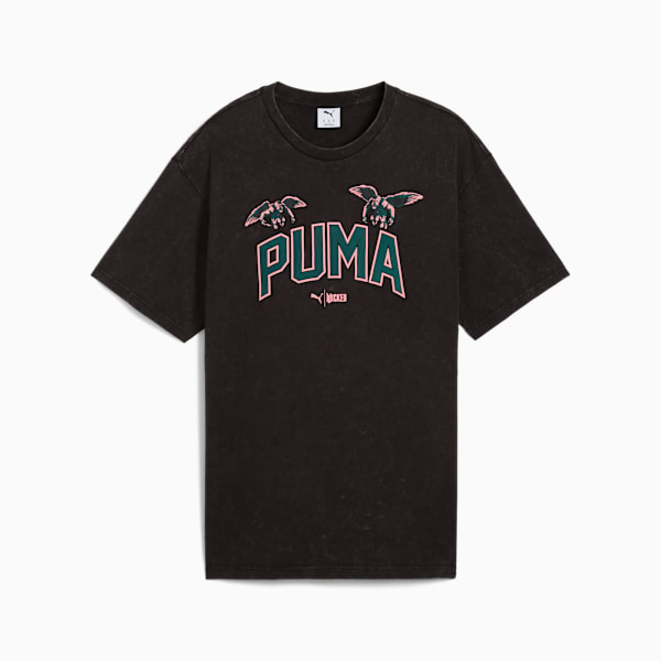 T-shirt graphique PUMA x WICKED Oz Unisexe, PUMA Black, extralarge