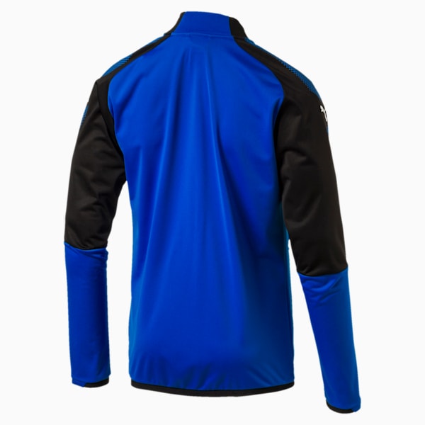 Football Men's Ascension Stadium Jacket, Puma Royal-Puma Black, extralarge-IND