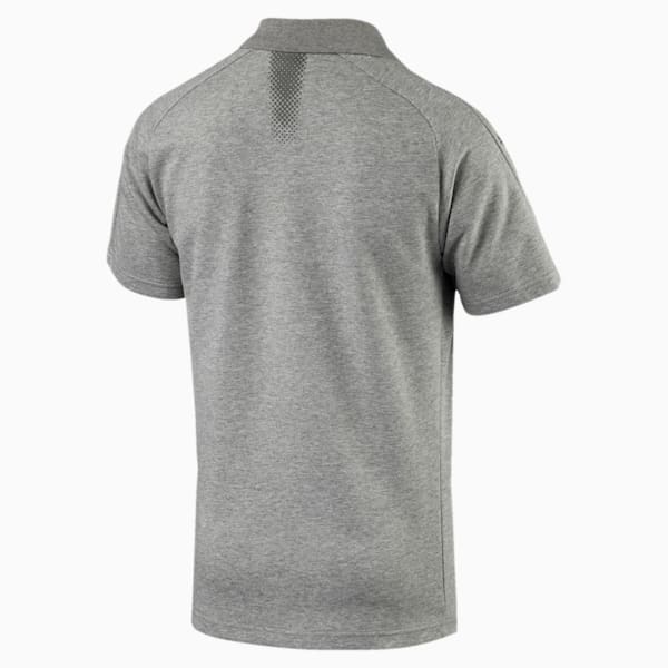 Men's Ascension Casuals Polo, Medium Gray Heather, extralarge-IND