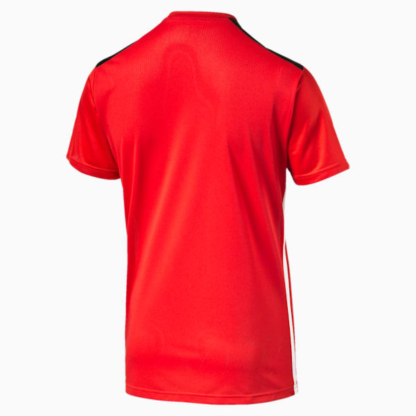 BTS Shirt, puma red-white, extralarge-IND