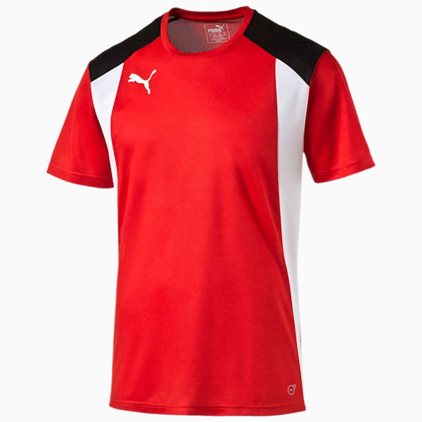 BTS Shirt, puma red-white, extralarge-IND