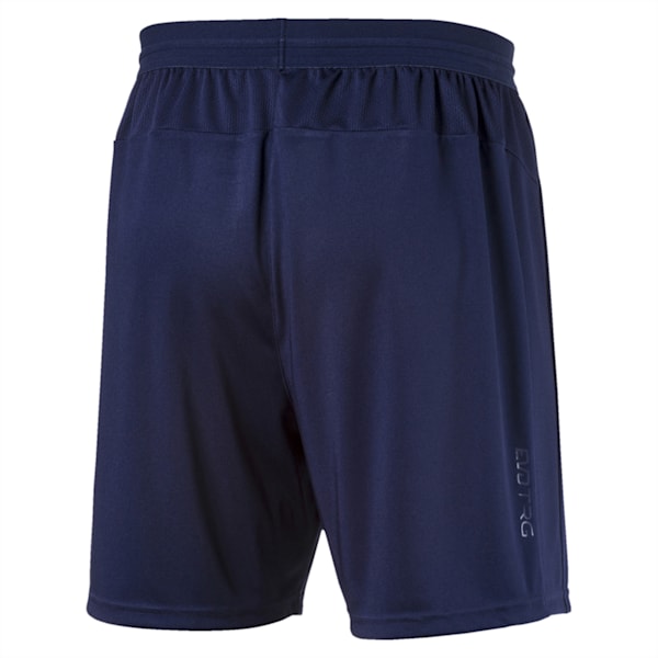 evoTRG Men's Football Training Shorts, Peacoat-White, extralarge-IND