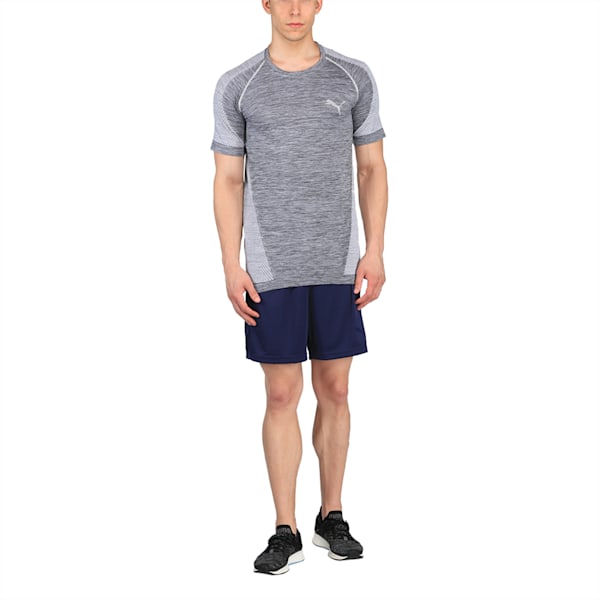 evoTRG Men's Football Training Shorts, Peacoat-White, extralarge-IND