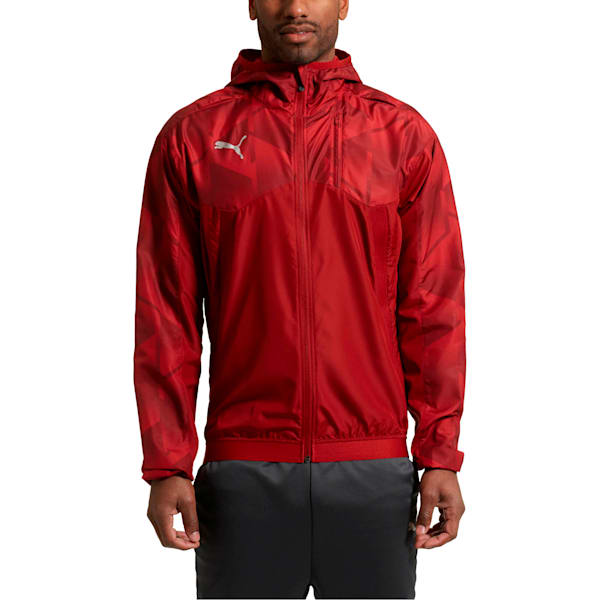 ftblNXT Men's Vent Thermo-R Jacket, Red Dahlia, extralarge