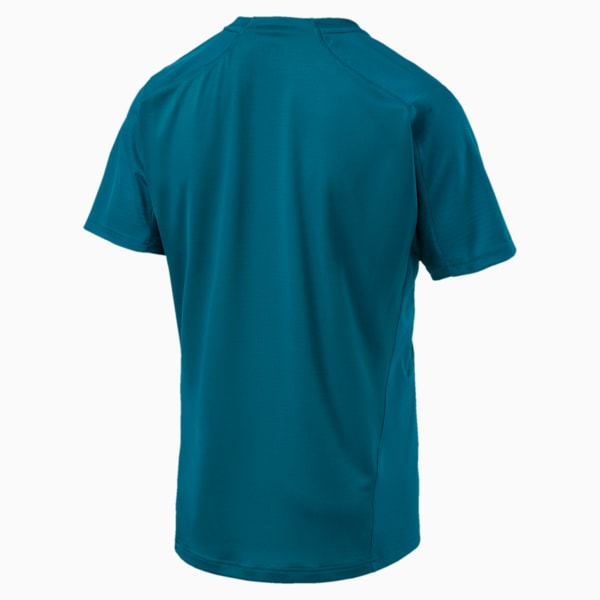 ftblNXT PWRCOOL Men’s T-shirt, Deep Lagoon-Green Gecko, extralarge
