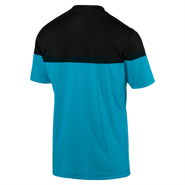 ftblPLAY dryCELL Men's Shirt, Puma Black-Caribbean Sea, extralarge-IND