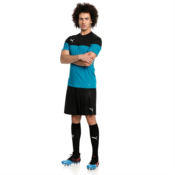 ftblPLAY dryCELL Men's Shirt, Puma Black-Caribbean Sea, extralarge-IND