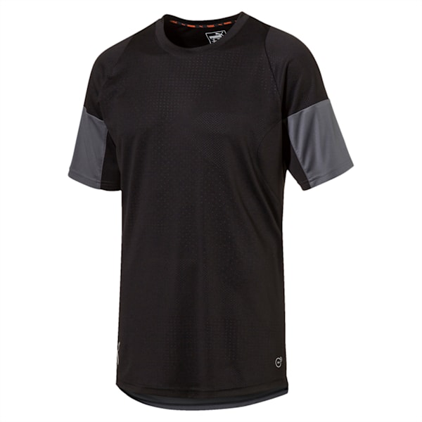 ftblNXT Graphic Men's Training Top, Puma Black-Iron Gate, extralarge-IND