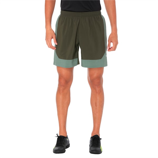 ftblNXT Woven Men's Training Shorts, Forest Night-Laurel Wreath, extralarge-IND