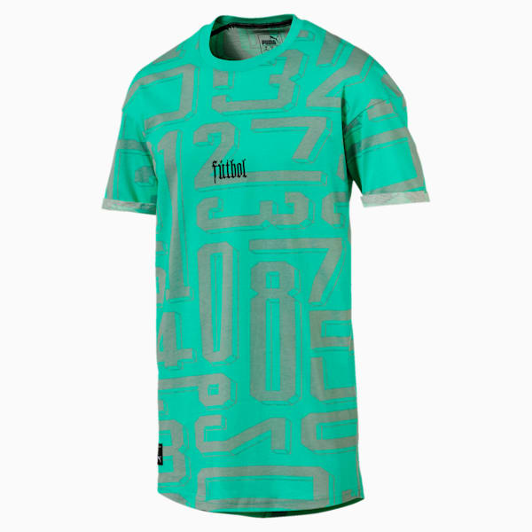 ftblNXT Casuals Graphic Men's Tee, Biscay Green, extralarge