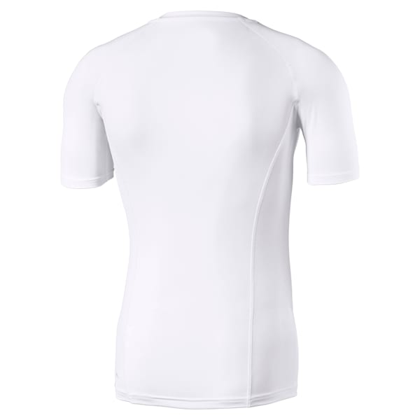 LIGA Baselayer Short Sleeve Men's Tee, Puma White
