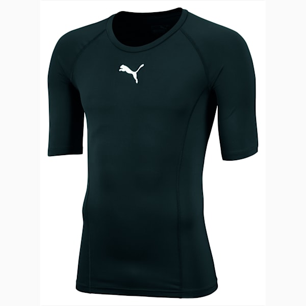 LIGA Baselayer Short Sleeve Tee Kids, Puma Black, extralarge-GBR
