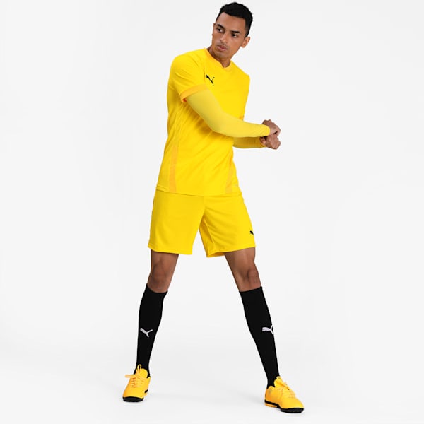 LIGA dryCELL Baselayer Long Sleeve T-Shirt, Cyber Yellow, extralarge-IND