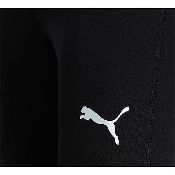 LIGA Baselayer Men's Above-Knee Football Tights, Puma Black, extralarge-IND