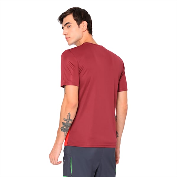 ftblPLAY Men's Graphic Shirt, Puma Red-Burgundy, extralarge-IND