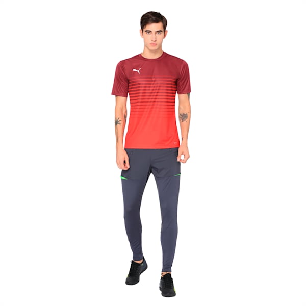 ftblPLAY Men's Graphic Shirt, Puma Red-Burgundy, extralarge-IND