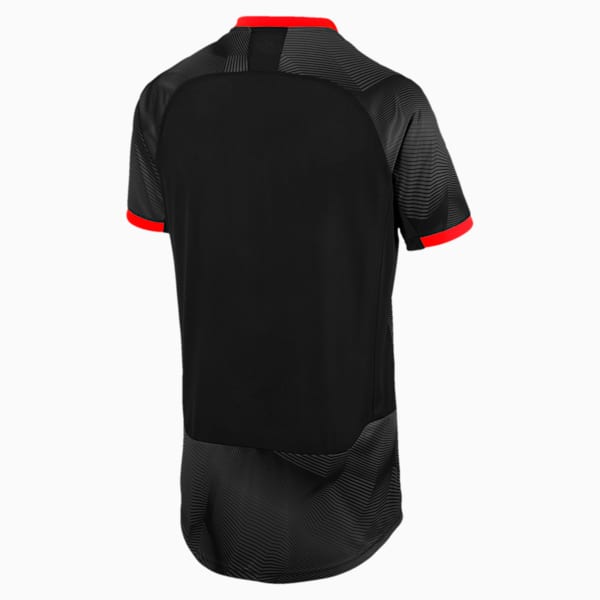 ftblNXT Graphic Men’s Training Top, Puma Black-Red Blast, extralarge