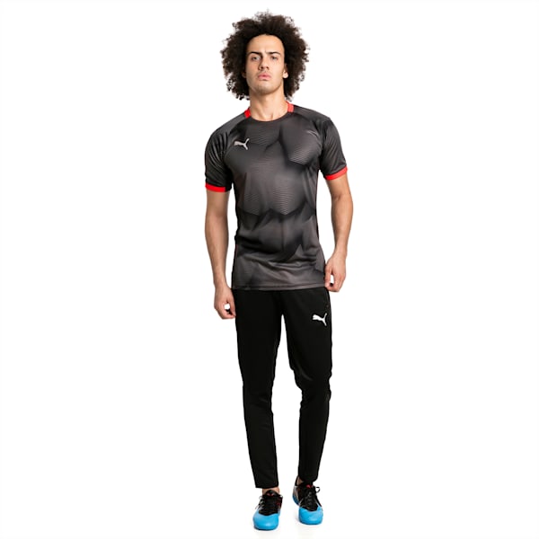 ftblNXT Graphic Men’s Training Top, Puma Black-Red Blast, extralarge