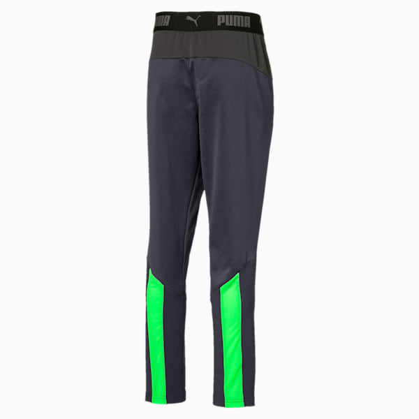 ftblNXT Pant Jr, Ebony-Green Gecko, extralarge-IND