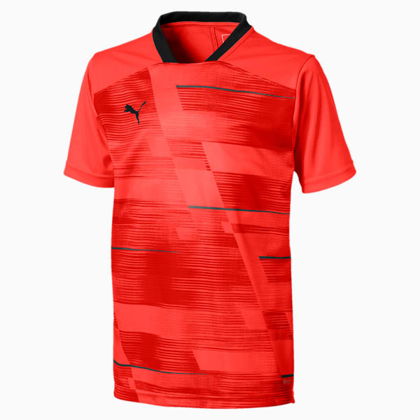 ftblNXT Graphic Boys' Shirt, Nrgy Red-Puma Black