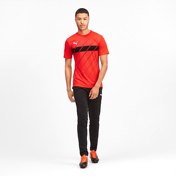 ftblPLAY Graphic dryCELL Men's Shirt, Nrgy Red-Puma Black