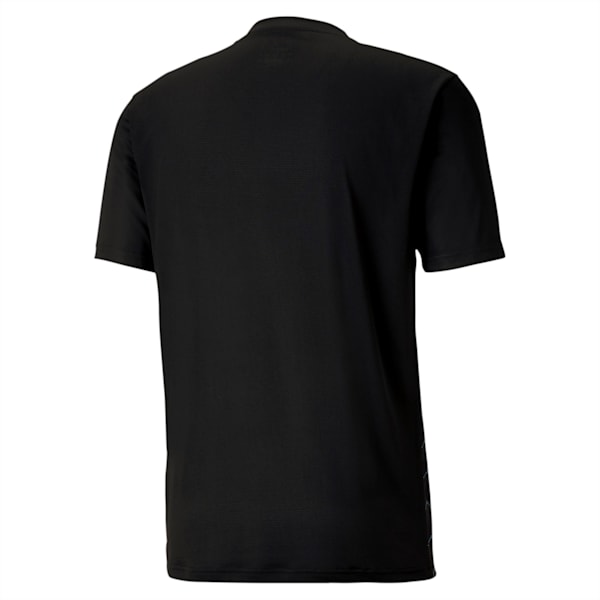 ftblNXT Graphic Shirt Core, Puma Black-Luminous Blue