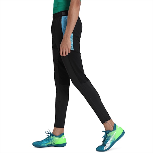 ftblNXT Pro Men's Pant, Puma Black-Luminous Blue, extralarge-IND
