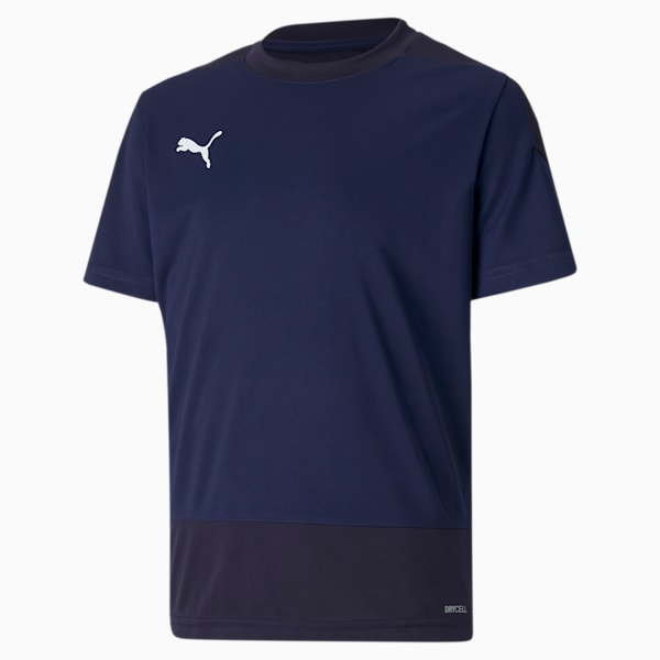 teamGOAL Kids' Training Jersey, Peacoat-Puma New Navy, extralarge-IND