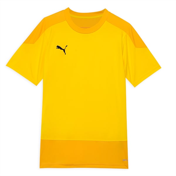 teamGOAL Kids' Training Jersey, Cyber Yellow-Spectra Yellow, extralarge-IND