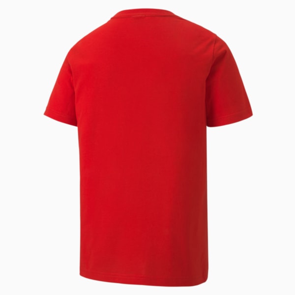 teamGOAL Kids' Casual T-Shirt, Puma Red