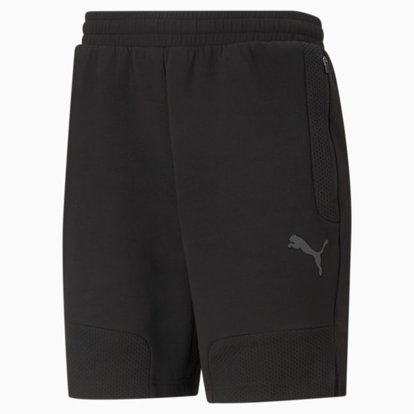 teamCUP Casuals Men's Football Shorts, Puma Black, extralarge-IND