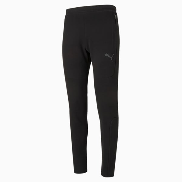 teamCUP Casuals Men's Soccer Pants, Puma Black, extralarge