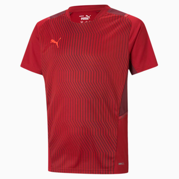 teamCUP Training Youth Jersey, Chili Pepper-Cordovan-Red Blast
