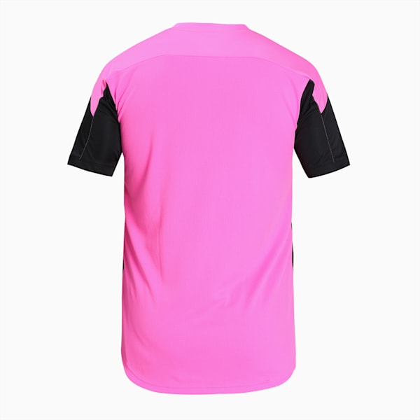 ftblNXT Men's Football Jersey, Puma Black-Luminous Pink, extralarge-IND