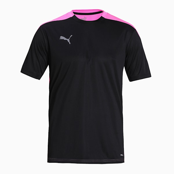 ftblNXT Men's Football Jersey, Puma Black-Luminous Pink, extralarge-IND