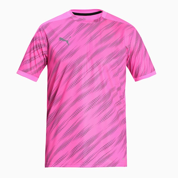 ftblNXT Graphic Men's Football Jersey, Luminous Pink-Puma Black, extralarge-IND