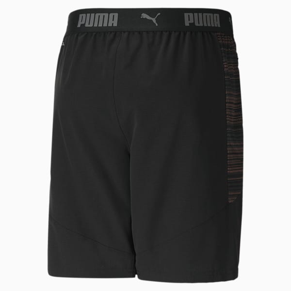 ftblNXT Pro Men's Shorts, Puma Black-Shocking Orange, extralarge-IND