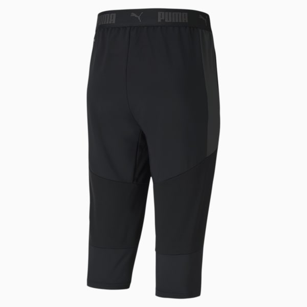 ftblNXT 3/4 dryCELL Men's Knitted Pants, Puma Black-Asphalt, extralarge-IND