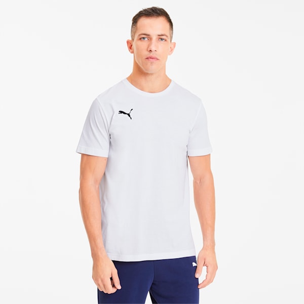 メンズ サッカー TEAMGOAL23 カジュアル Tシャツ, Puma White