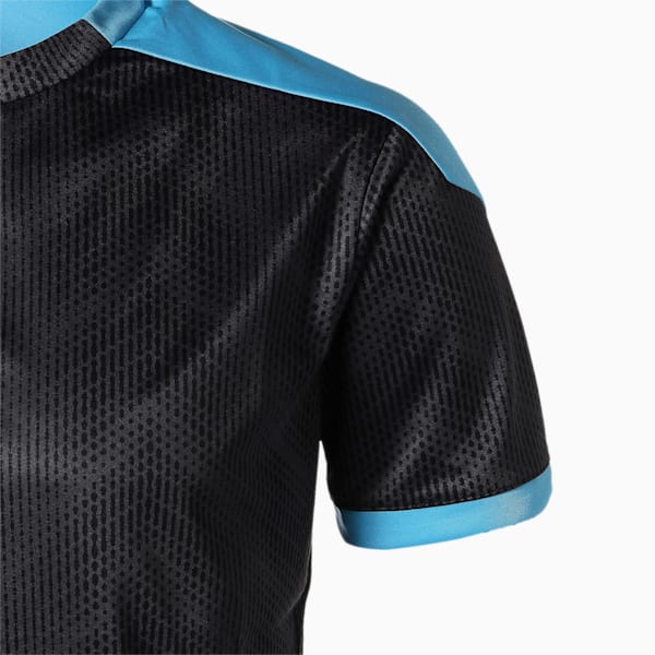 FTBLNXT サッカー グラフィック シャツ 半袖, Puma Black-Luminous Blue, extralarge-JPN