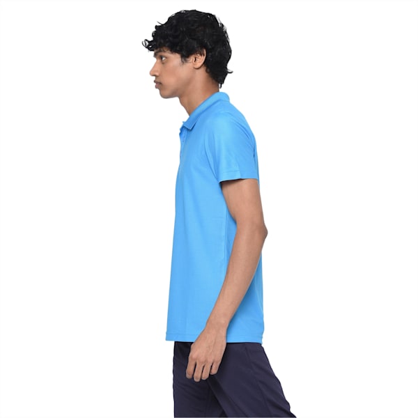 Match Kit Men's Polo, Bleu Azur