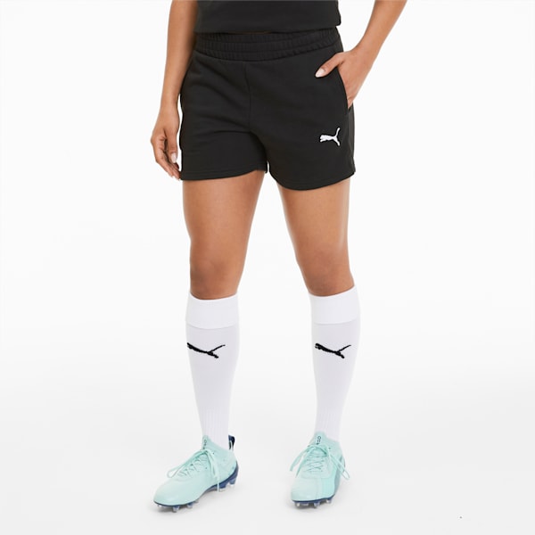 teamGOAL 23 Casuals Women's Football Shorts, Puma Black, extralarge-IND