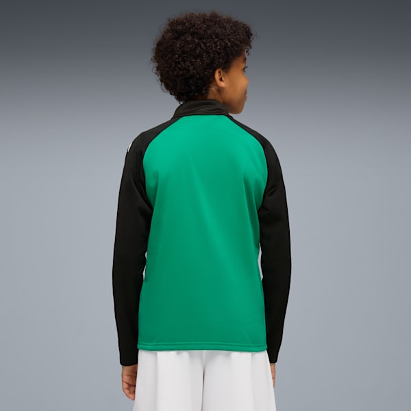 teamLIGA Training Jacket Youth, Pepper Green-Puma Black, extralarge