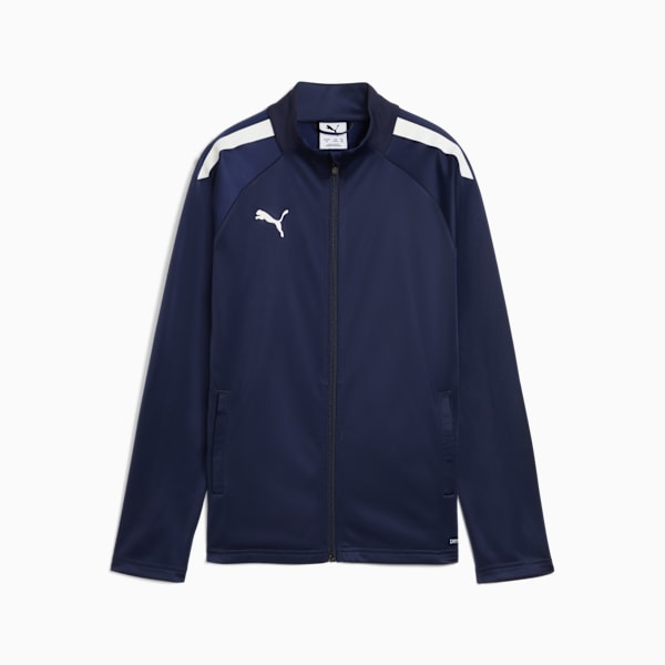 teamLIGA Training Jacket Youth, Peacoat-Puma White, extralarge