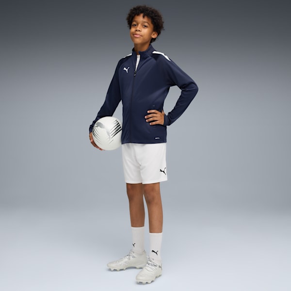 teamLIGA Training Jacket Youth, Peacoat-Puma White, extralarge