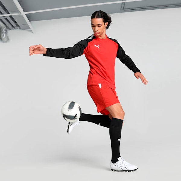 teamLIGA Men's Football Training Sweater, Puma Red-Puma Black, extralarge-IND